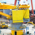 100t Portal Crane With Knuckle Boom Crane 360 Degree Slewing Heavy Duty Crane